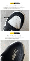 Hong Kong Style Lightweight Sneakers in Milky White - Comfortable, Breathable, Fashionable Footwear