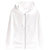 Plush-Lined Zip-Up Sweatshirt in Classic Black - Sporty & Stylish Winter Jacket with Velvet Padding & Side Pockets