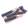 Kids' Adjustable Polka Dot Bow Tie & Suspenders Set - Trendy, Chic Accessories for Boys and Girls.
