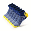 Men's Athletic Ankle Socks for Running Basketball - Color Options & Non-Slip Design
