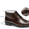 Men's Leather Chelsea Business Boots, Size 37-44, Stylish Martin Design, Breathable & Anti-Skid for Comfort. Perfect for Business Attire.