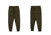 Reflective Double-Pocket Stockings in Black and Army Green, Low-Waist Style, Multiple Sizes, Fashionable Design