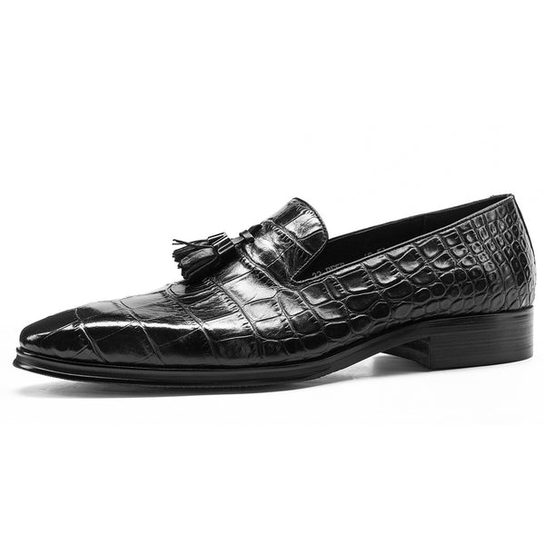 Premium British Blue Leather Casual Business Shoes - Comfortable, Durable, Stylish Design - Unisex Youth Trend - Size 37-44