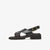 Classic Retro Chunky Heel Sandals in Classic Black - Women's Comfort Fashion Footwear