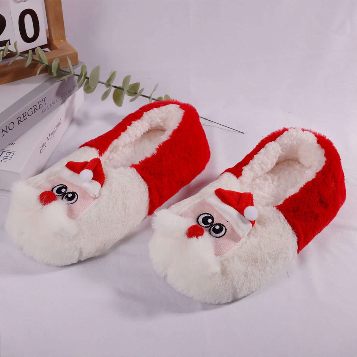 Indoor Warm Christmas Series Cotton Slippers