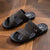 Men's Waterproof Non-Slip Rubber Shoes in Black & Brown for Business and Casual Wear - PVC Material - Available Sizes 40-45