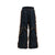 Distressed High-Waist Vintage Yellow Jeans with Tassels-Elegant edgy style in loose fit XS-XL sizes-97% Cotton, 3% Poly-Vibrant pop of color