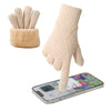 Winter-Ready Touchscreen Gloves in Black, Gray, Beige, Pink, Khaki, Red. Fleece-Lined, Windproof, Touchscreen Compatible.