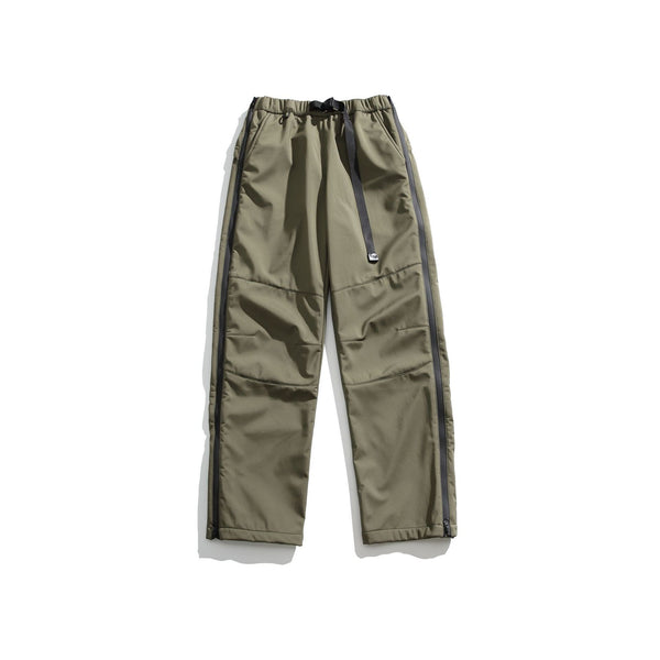 American Leisure Cargo Tactical Pants with Velvet Texture, American Retro Style & Elastic Fabric for Outdoor Adventures
