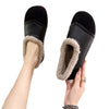 Women's Fleece-Lined Cotton Shoes with Beef Tendon Sole - Stylish color design for comfort in colder weather