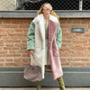 Women's Elegant Rabbit-Fur Coat in Diverse Colors, Premium Quality Faux Fur, Chic Winter Fashion wear for Women