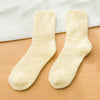 Women's Comfy Cashmere Mid-Calf Socks in Assorted Colors for Winter - Breathable & Cozy Cotton Blend - Japanese Style
