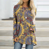 Stylish Women's 3D Printed Pullover T-shirt, Long Sleeve Round Neck Tee, Polyester, Trendy Casual Wear.