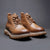 Stylish British High Top Martin Boots - Yellow Shoes