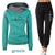Comfy Autumn Women's Tracksuit with Pullover Hoodie & Black Pants - Street Style Chic & Comfortable Casual Wear