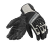 Professional BMW Black Sheepskin Desert 3 Motorcycle Riding Gloves for Off-road Sports. Ventilated Knuckle Palm Protection.