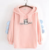 Comfy Merry Pretty Women's Cotton Hoodie Sweatshirt - Casual & Cozy Fashion for Women.