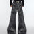 Vintage-Style Distressed Denim Jeans for Casual Wear - Comfort Fit, Loose Fit, Mid-Waist Design - Durable Blend of Cotton, Polyester, Viscose Fiber - Trending Unisex Denim.
