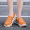 Women's Chic Wedge Platform Shoes - All-Season PU Footwear
