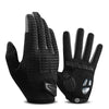 High-Quality Fleece Full Finger Biking Gloves with Gel Cushioning. Touchscreen Compatible, Breathable, Adjustable Straps. Ideal for All Seasons.
