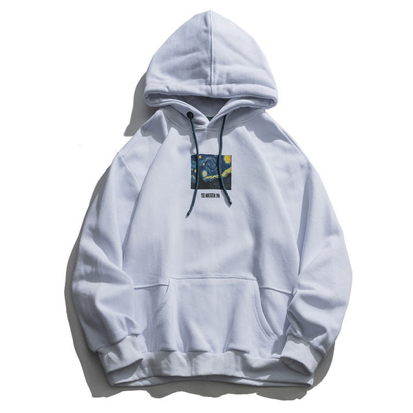 Trendy Men's Cotton Long Sleeve Hoodie in Spring Autumn Fashion