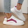 Versatile White Unisex Casual Shoes with EVA Sole and PU Upper