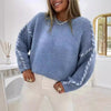 Chic Solid Color Round Neck Sweater in Apricot - Women’s Fashion - Knit Polyester - Spring & Autumn Style - Sizes S to XL