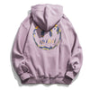 Men's Cotton Hoodie for Everyday Casual Wear with Side Slit Pockets, Spring Autumn Style