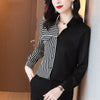 Trendy Korean Striped Color Mix Shirt - Comfortable Fit Shirt.