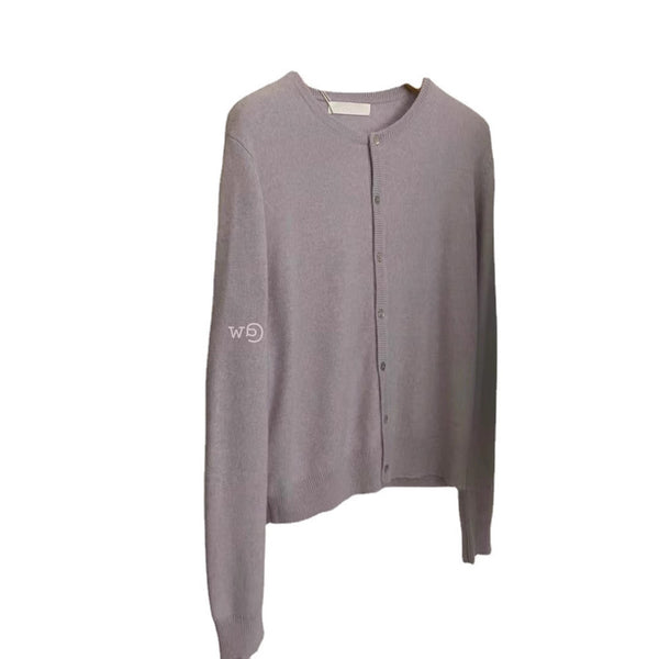 Stylish Thickened Velvet Cardigan in Black - Women's Winter Sweater.