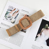 Chic Women's Cotton & Linen Weaved Belt