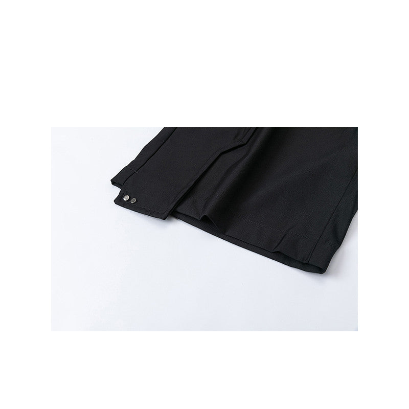 Niche Irregular Design Drape Trousers