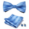 Floral Bow Tie Set - Men's Formal Wear Gift - Premium Polyester Accessories