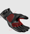 Men's Leather Biker Gloves in Brown & Black Sheepskin - Retro Style for Safety & Comfort - Motorcycle Gear - Available Sizes: M, L, XL, 2XL.