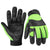Eco-Friendly Deerskin Cycling & Fitness Gloves, Color-Matching Design, Yellow and Green Options, Outdoor Sports and Fitness Accessory.