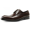 Classic Men's Handcrafted Leather Shoes in British Style, Cowhide Upper, Breathable Design, Office & Casual Wear, Multiple Colors Suture Detailing