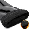 Men's Warm Sheepskin Padded Gloves - Frostbite Defender - Luxury winter wear for men - Sheepskin gloves for ultimate warmth.