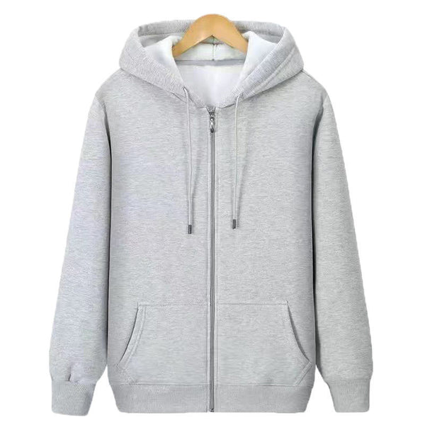 Plush-Lined Zip-Up Sweatshirt: Stylish & Cozy Winter Fashion
