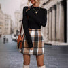 Chic Amber Checkered Skirt - Urban Style Women's Fashion - S to XXL Sizes
