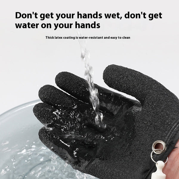 Waterproof Stab-Resistant Fishing Gloves for Sea Fishing