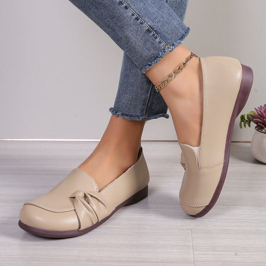 Flat Soft Bottom Round Head Comfortable Shoes