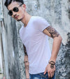 Breathable Bamboo Polyester Men's Summer T-Shirts for Comfortable Men's Wear