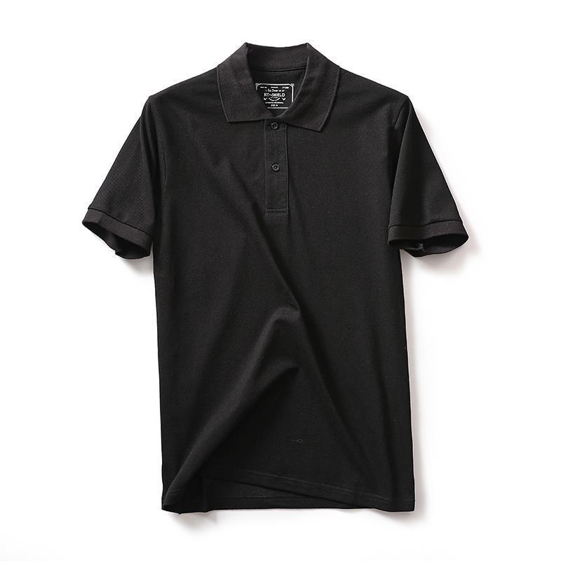 Men's Solid Color Short-sleeved T-shirt