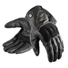 Premium Men's Leather Biker Gloves in Brown and Black - High-Quality Sheepskin, Retro Style, Safety Protection - M, L, XL, 2XL