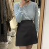 Stylish Thickened Velvet Cardigan - Women's Short Raccoon Wool Sweater