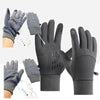 Touchscreen Electric Heating Cycling Gloves - Non-slip, Waterproof & Windproof Winter Gear, USB Rechargeable.