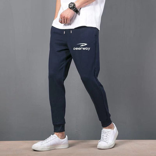 Men's Loose Fit Casual Sweatpants in Breathable 100% Cotton