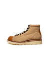 Vintage-Style Leather Boots by Goodyear Craft, Men's Martin Boots, Round Toe Design, Unisex & Stylish, High-Quality Leather Boot