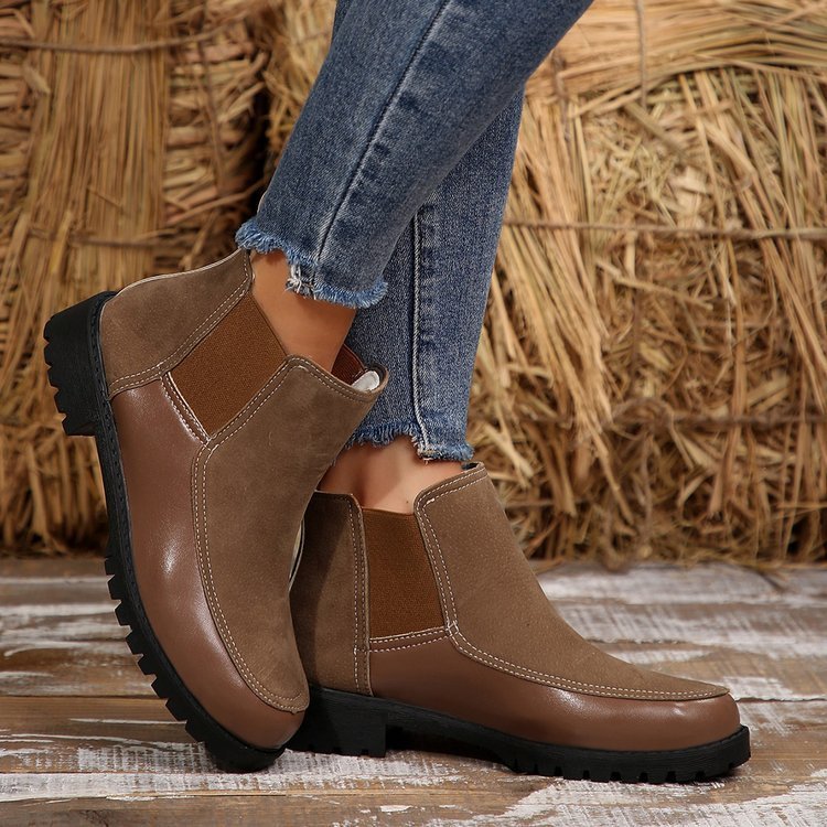 Platform Ankle Boots Short Martin Boots For Women