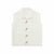Chic Vintage-Style Diamond-Lattice Cotton-Blend Vest for Women - Creamy-White.